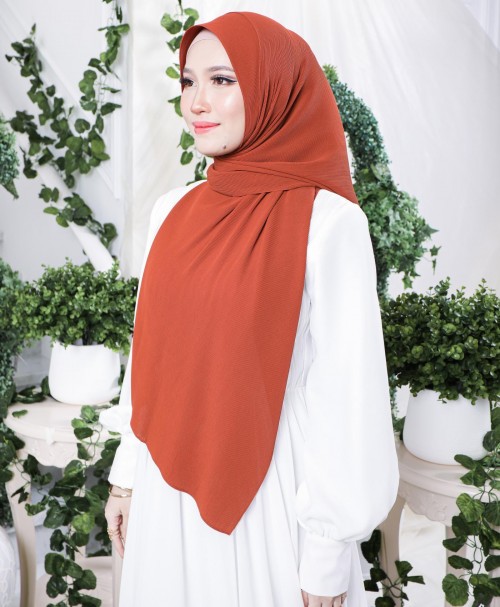 Hayyan Pleated Shawl (Magnificent) - Minor Defect