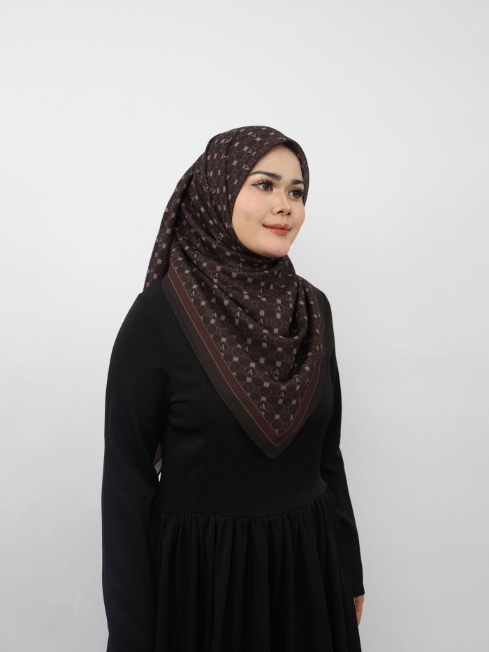 BAWAL CLASSY MONOGRAM IN BURGUNDY