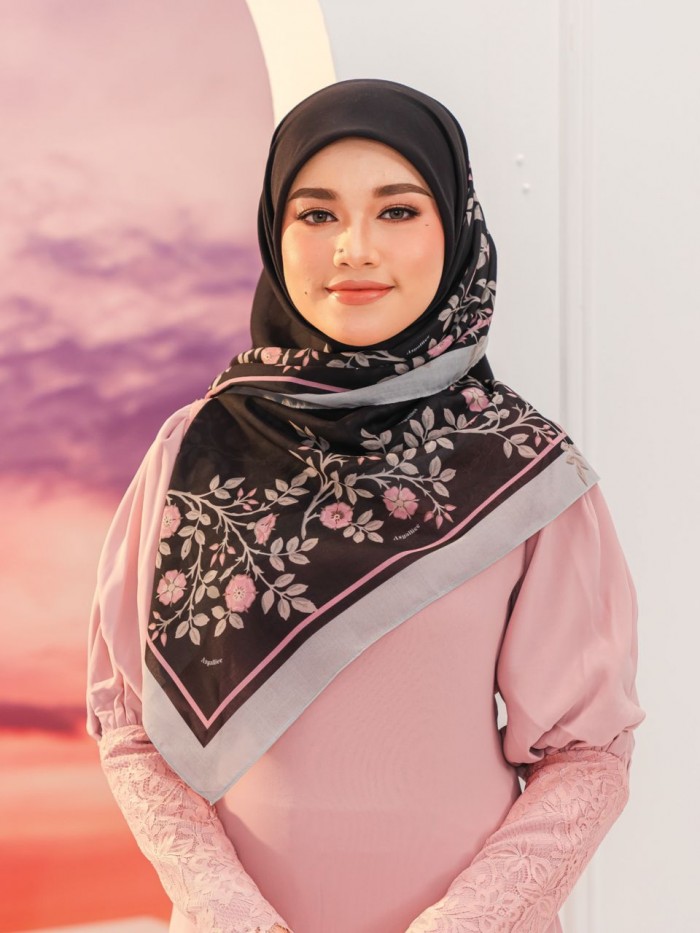 BAWAL PRINTED - SOPHIA ( MAJESTY NOIR )