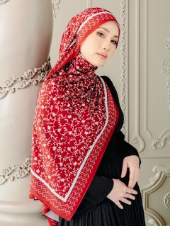 SHAWL LYDIA IN SCARLETT