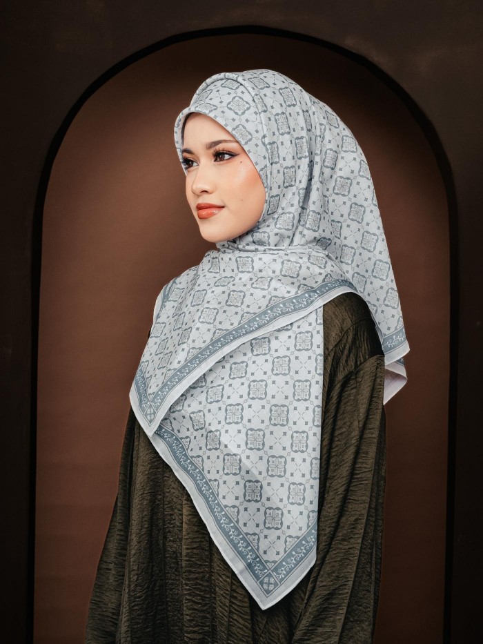 BAWAL PRINTED - HERA ( SMOKE GREEN )