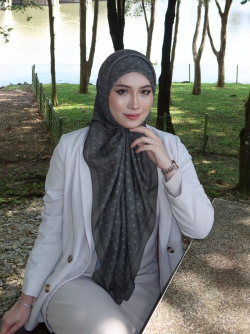 BAWAL CLASSY MONOGRAM IN DARK OLIVE