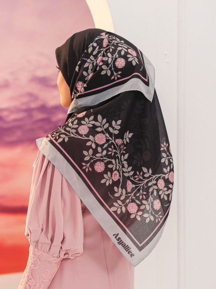 BAWAL PRINTED - SOPHIA ( MAJESTY NOIR )