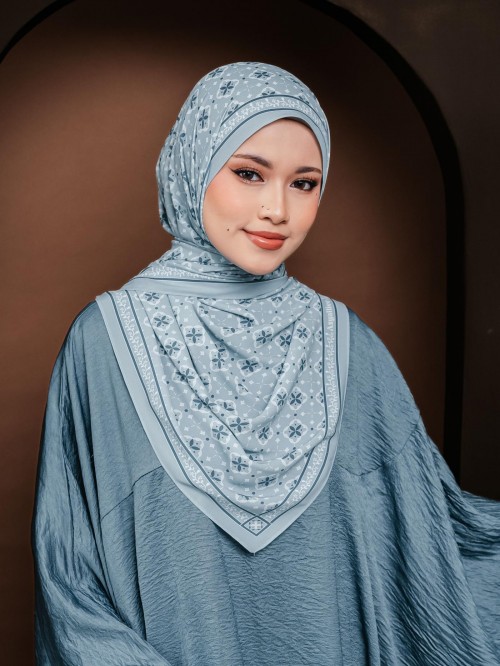 SHAWL PRINTED - HERA ( MINT GREEN )