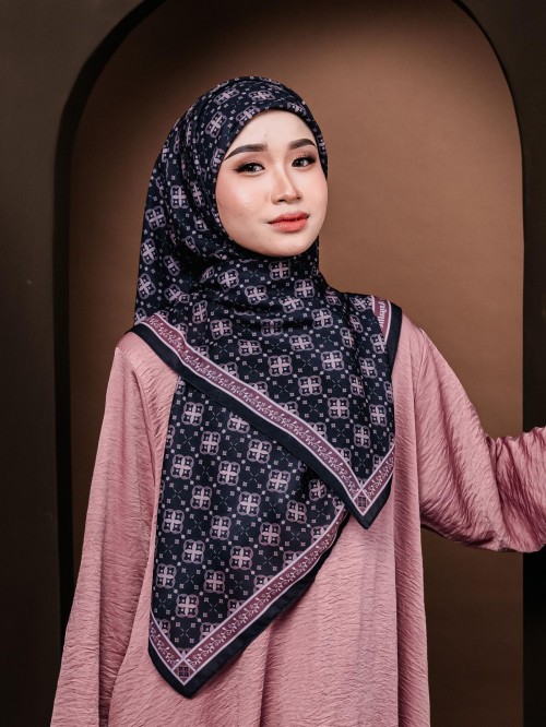 BAWAL PRINTED - HERA ( BLACK WINE )