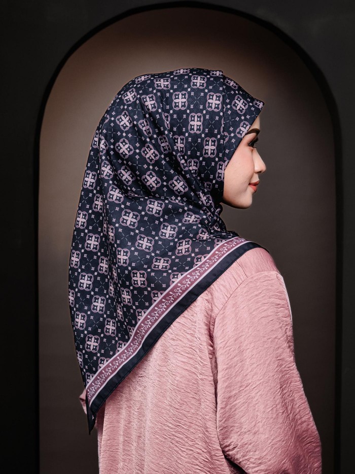 BAWAL PRINTED - HERA ( BLACK WINE )