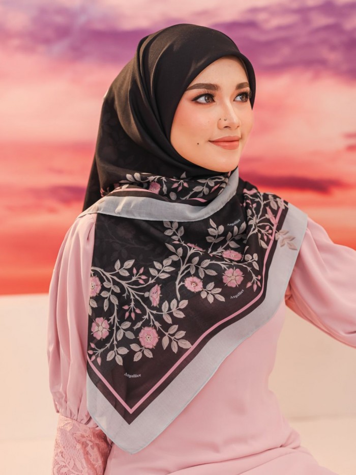 BAWAL PRINTED - SOPHIA ( MAJESTY NOIR )