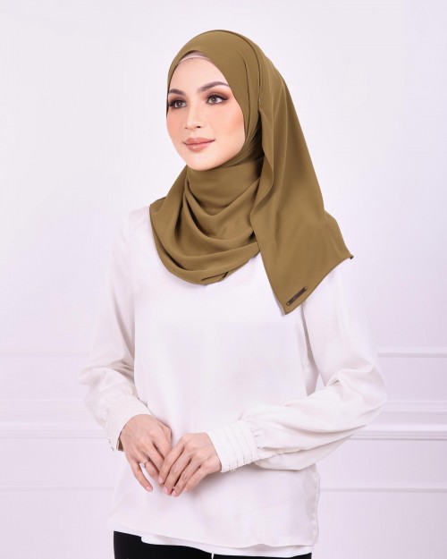 Basic Premium Chiffon (Army Green)