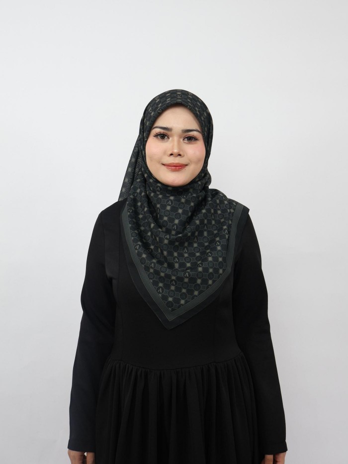 BAWAL CLASSY MONOGRAM IN BLACKY BROWN