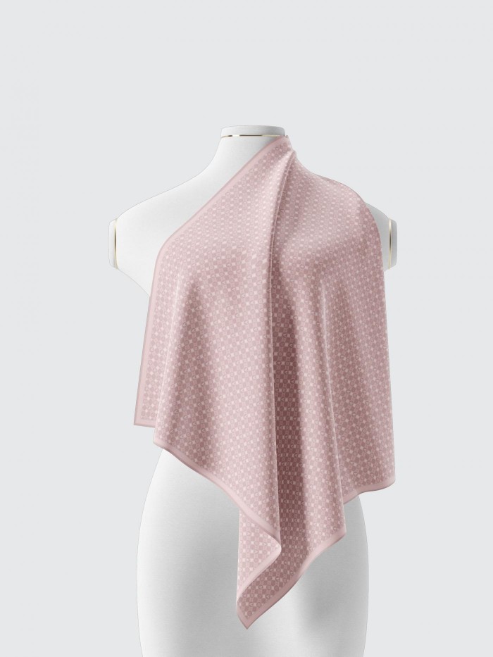 BAWAL CLASSY MONOGRAM IN BLUSH