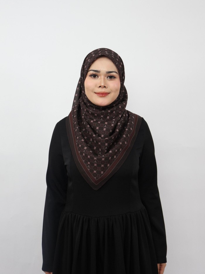 BAWAL CLASSY MONOGRAM IN BURGUNDY