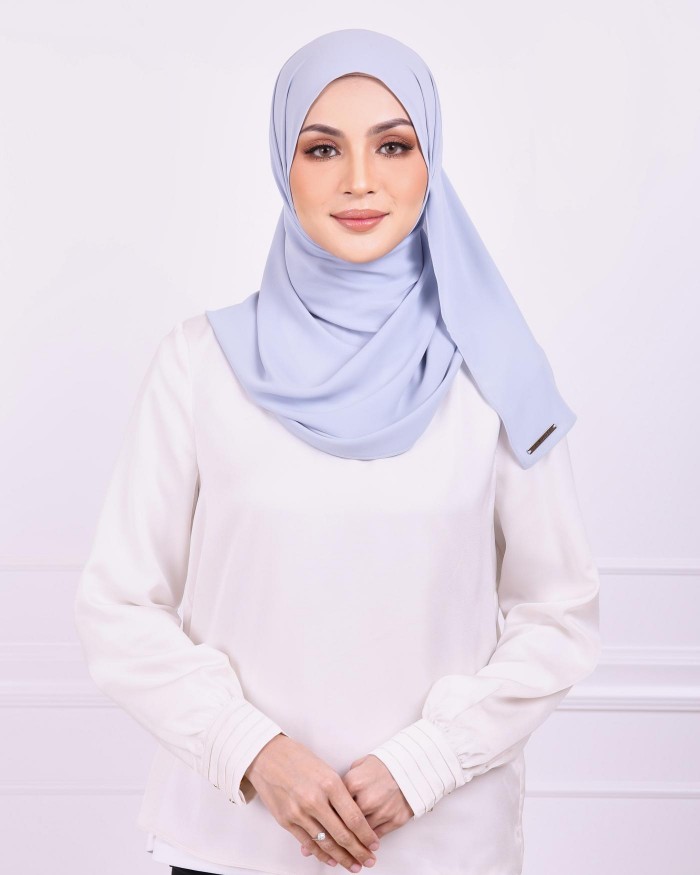 Basic Premium Chiffon (Sky Blue) - Minor Defect