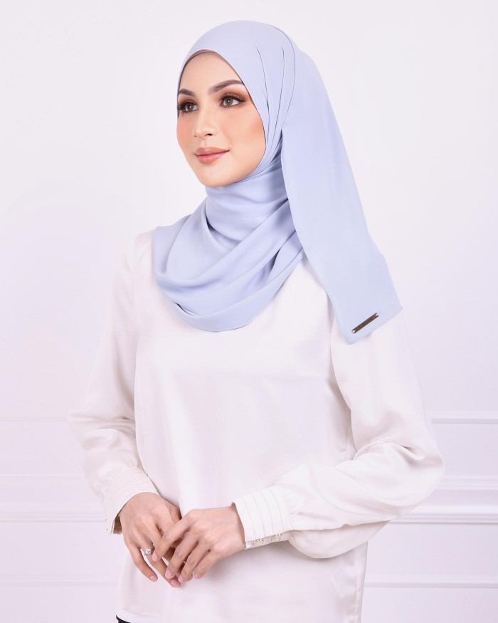 Basic Premium Chiffon (Sky Blue) - Minor Defect