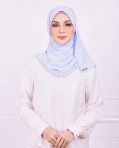 Basic Premium Chiffon (Powder Blue) - Minor Defect