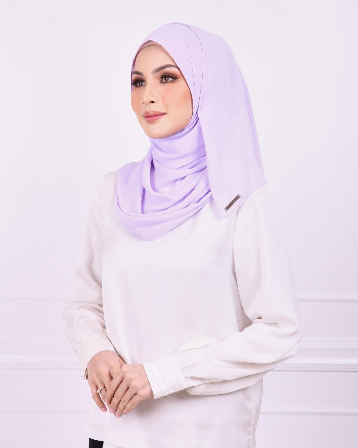 Basic Premium Chiffon (Lilac) - Minor Defect