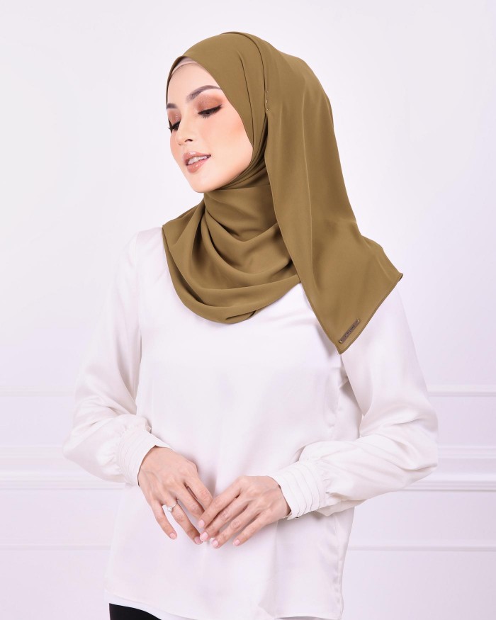 Basic Premium Chiffon (Army Green) - Minor Defect