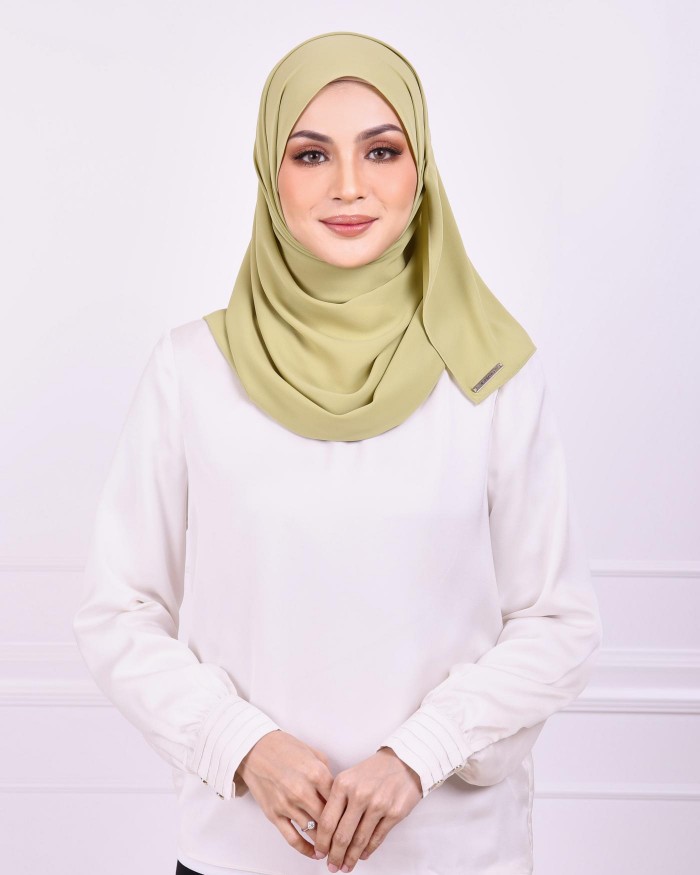 Basic Premium Chiffon (Green Apple)