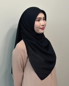 BAWAL PLAIN - ASYALLIEE ( BLACK )