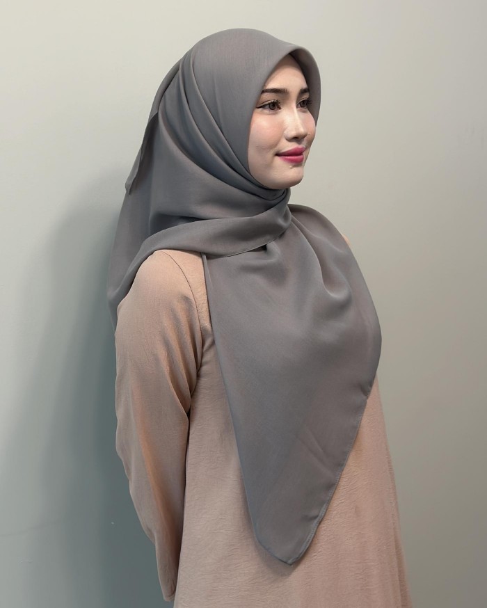 BAWAL PLAIN - ASYALLIEE ( SAGE GREY )