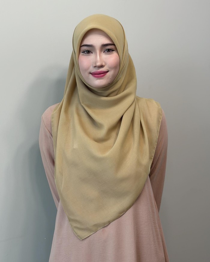 BAWAL PLAIN - ASYALLIEE ( HONEY MUSTARD )