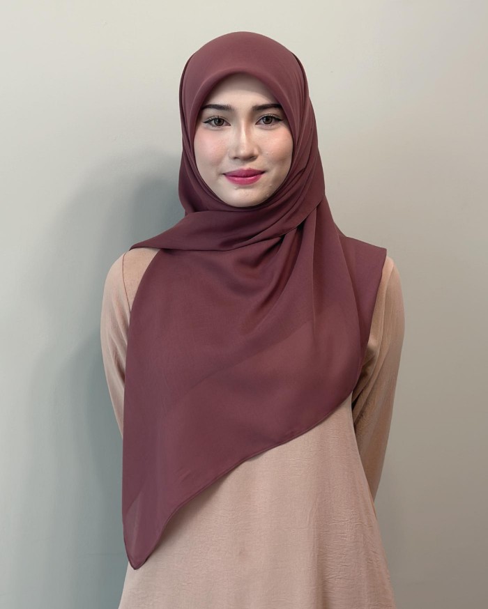 BAWAL PLAIN - ASYALLIEE ( PLUM )