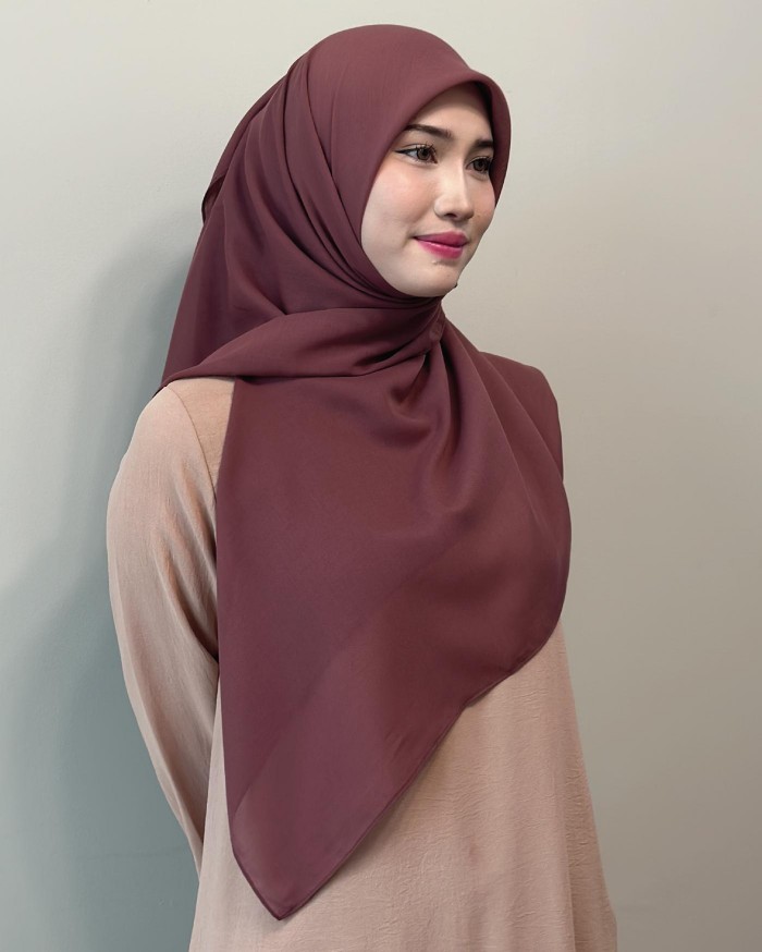 BAWAL PLAIN - ASYALLIEE ( PLUM )