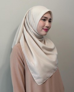 BAWAL PLAIN - ASYALLIEE ( BUTTER CREAM )