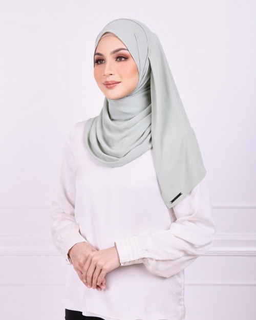 Basic Premium Chiffon  (Mint)