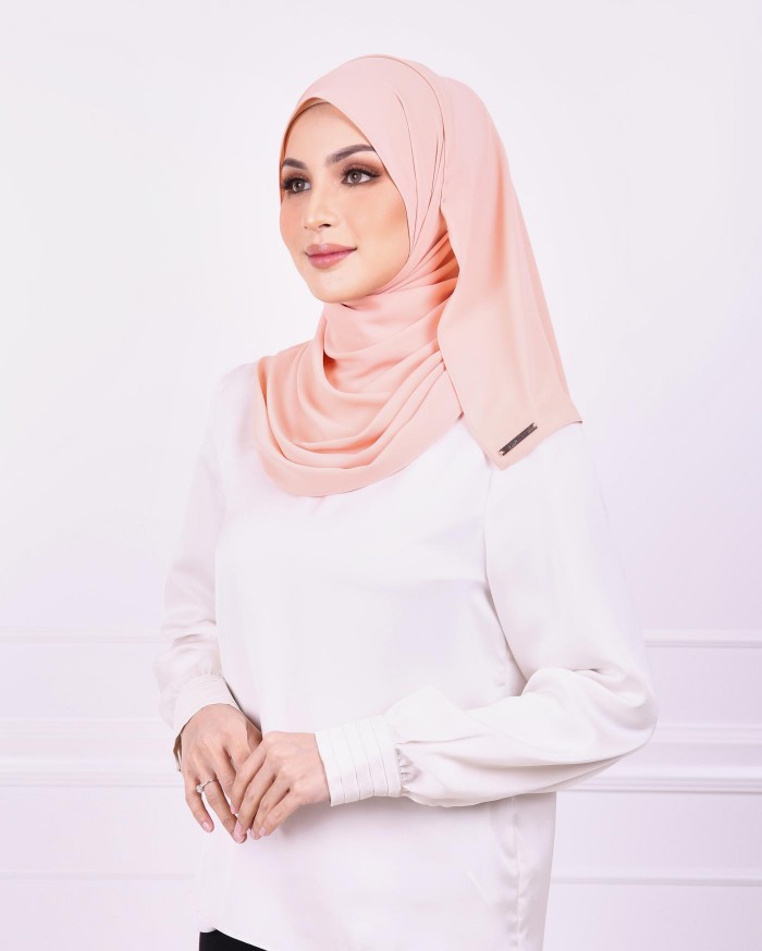 Basic Premium Chiffon (Peach)