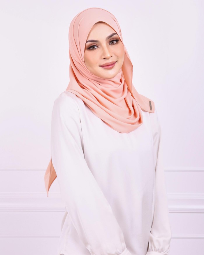 Basic Premium Chiffon (Peach)