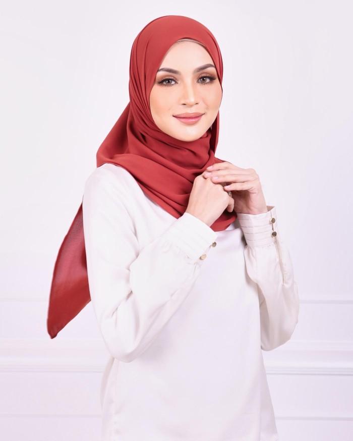 Basic Premium Chiffon (Red Ruby)