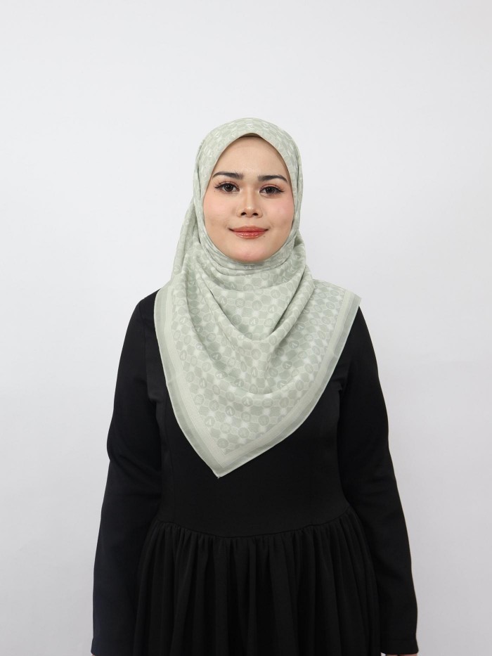 BAWAL CLASSY MONOGRAM IN SOFT SAGE