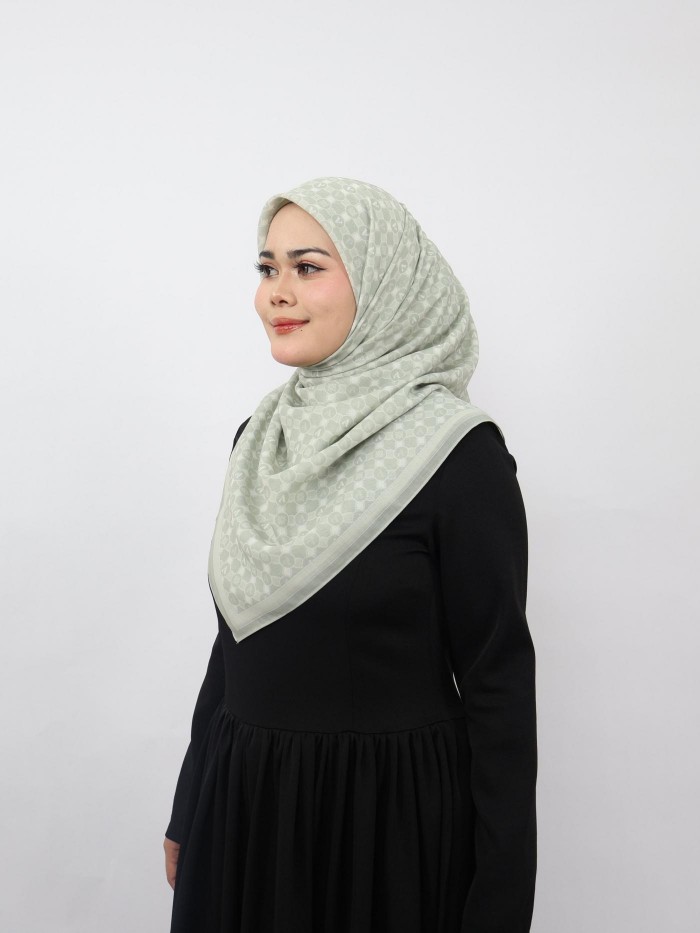 BAWAL CLASSY MONOGRAM IN SOFT SAGE