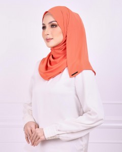 Basic Premium Chiffon (Tangerine)