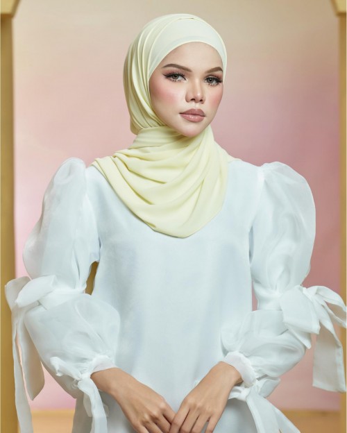 Basic Premium Chiffon (Buttermilk Yellow) - Minor Defect